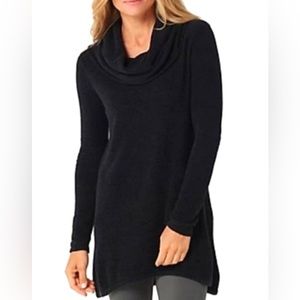 Barefoot Dream CozyChic Ultra Light Cowl Neck tunic. XL